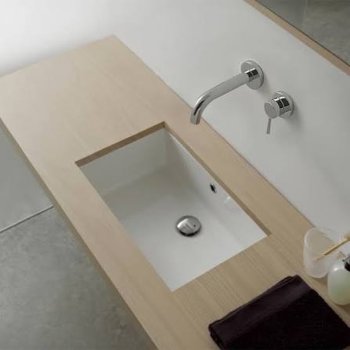 Раковина под столешницу Scarabeo MIKY 57x30,5 см, белый, глянцевый